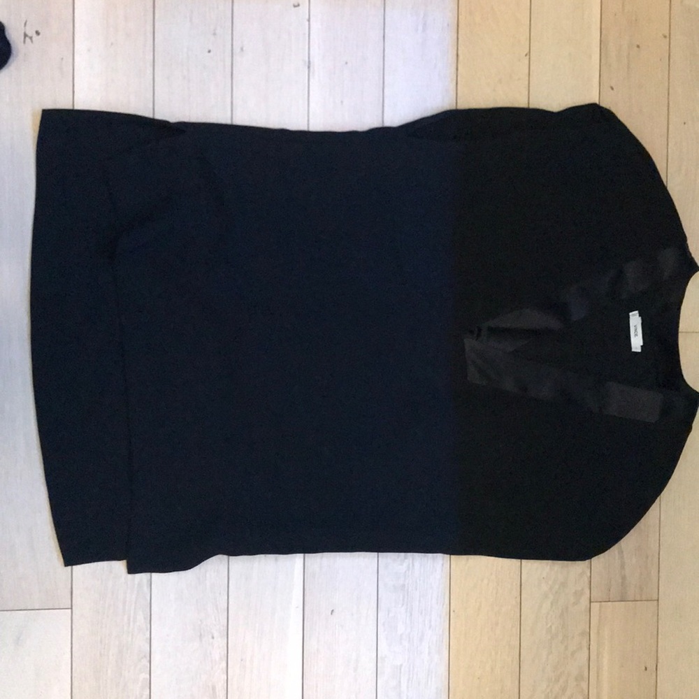 Vince silk tunic shirt